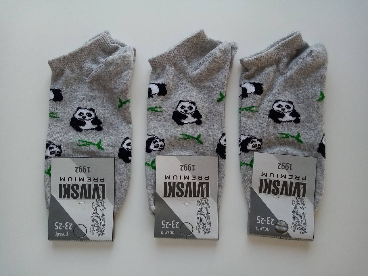 

Шкарпетки жіночі демісезонні модель Панда