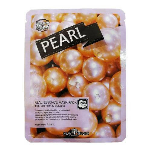 

Тканевая омолаживающая маска с жемчугом MAY ISLAND Pearl Real Essence Mask Pack 25 мл