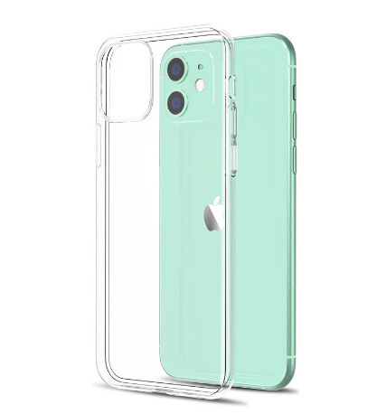 

Ультратонкий 0,3 мм чехол для Apple iPhone 12 прозрачный
