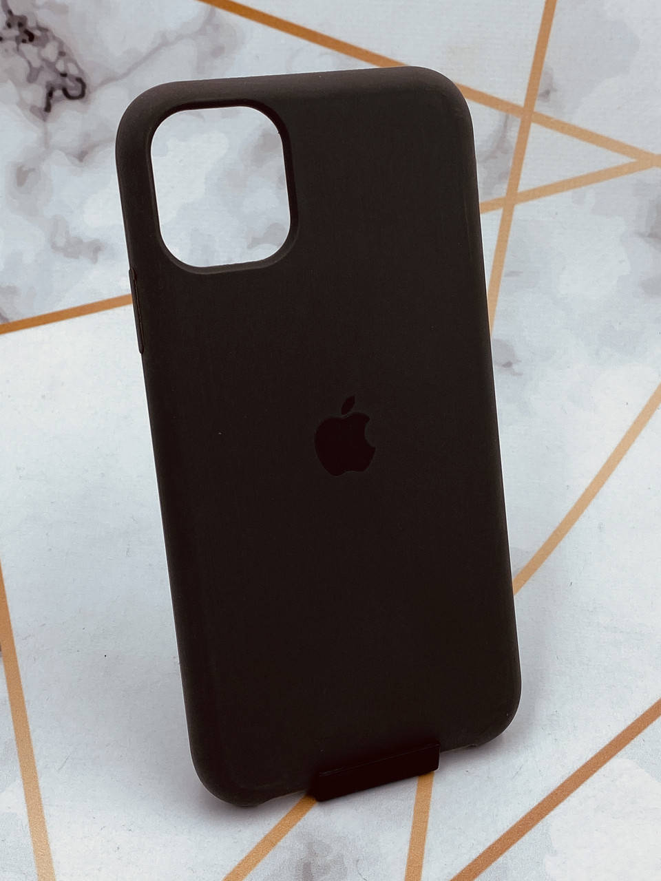 

Силиконовый чехол Apple Silicone Case для Apple iPhone 11 (6,1) Тёмно коричневый