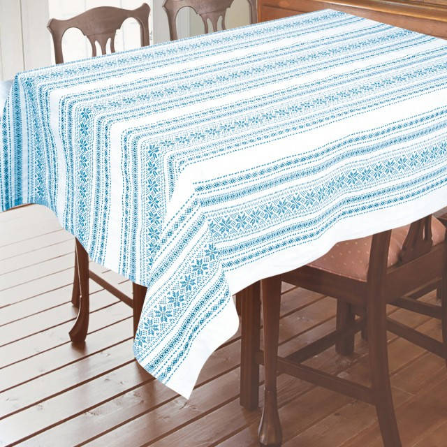 

Скатерть тканевая голубая Ярослав, Голубой