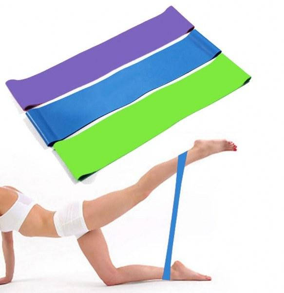 

Резинка для фитнеса и спорта (лента эспандер) эластичная OSPORT Profi M (MS 1852-1)