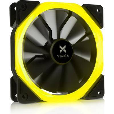 

Кулер для корпуса Vinga LED fan-01 yellow
