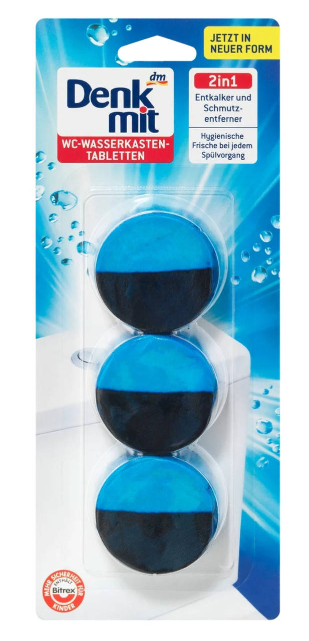 

Таблетки для зливного бачка -Denkmit wasserkasten Tabletten