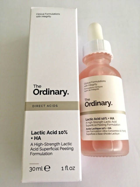 

He ordinary lactic acid 10% + ha 2%