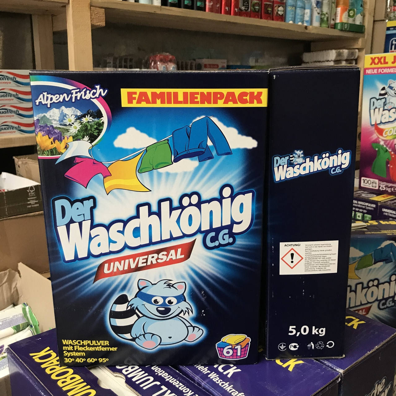 

Пральний порошок WASCHKONIG UNIVERSAL 5 kg