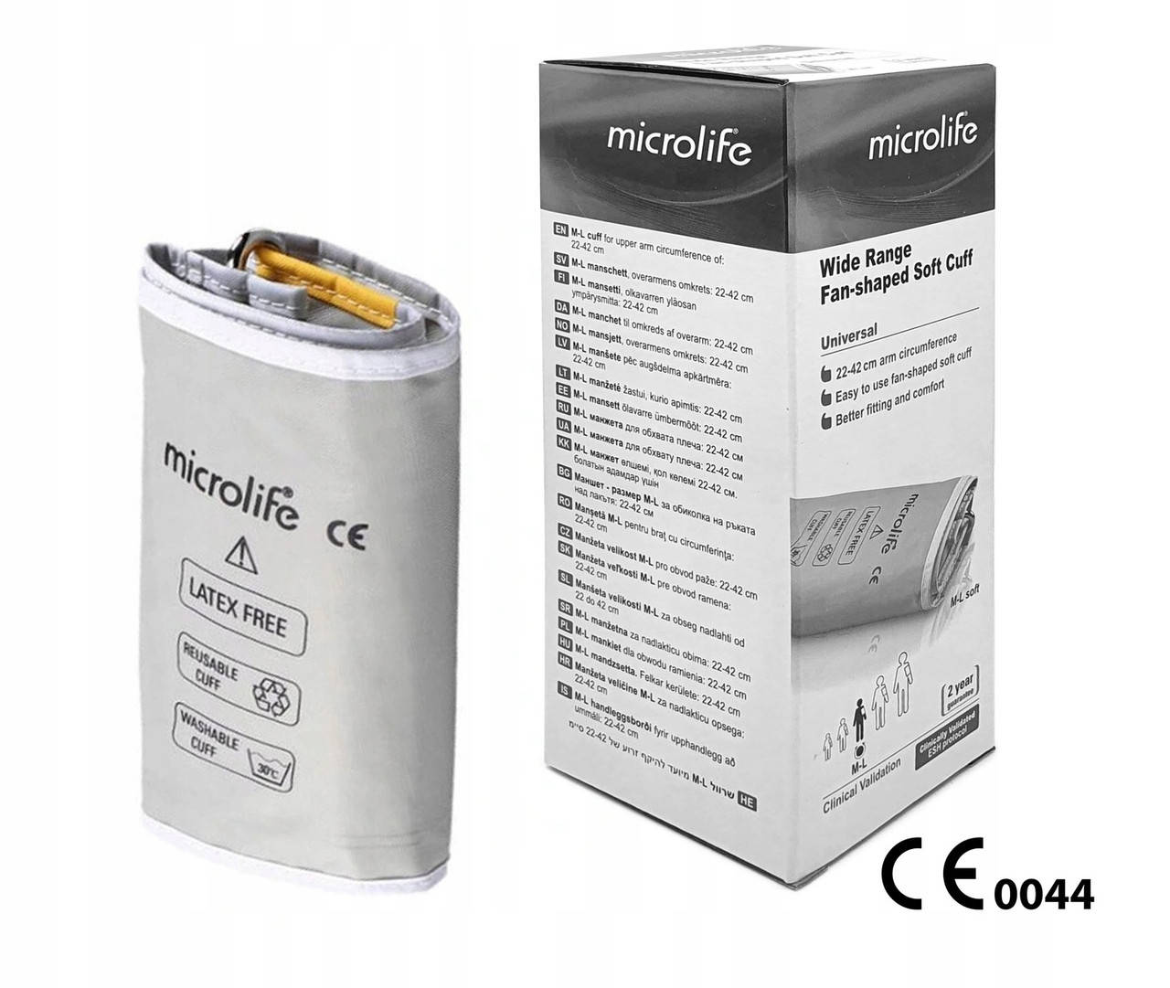 

Манжет к тонометру MICROLIFE M-L 22-42 см Серый