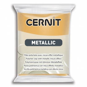 

Глина полимерная "METALLIC", ЗОЛОТО, 56 гр, Cernit