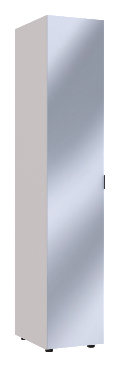 Шафа для одягу Doros Гелар Кашемір з Дзеркалом 39х49.5х203.4 (80737635) 3