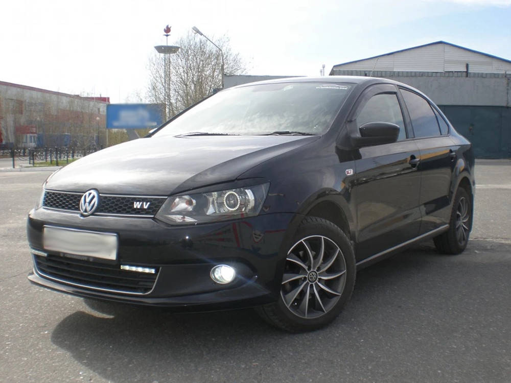 

Реснички на фары Volkswagen Polo Sedan 2009-2017