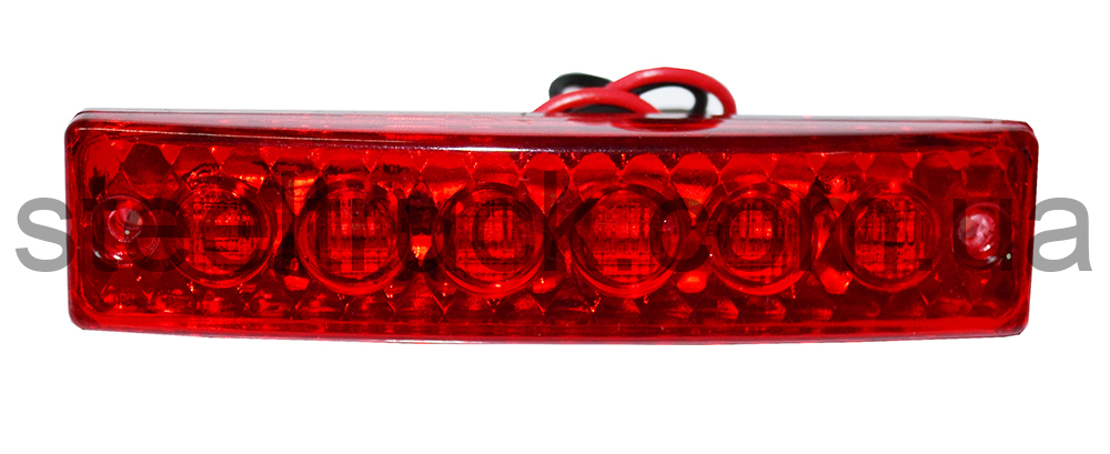 

Фонарь габаритный универсальный LED, красный