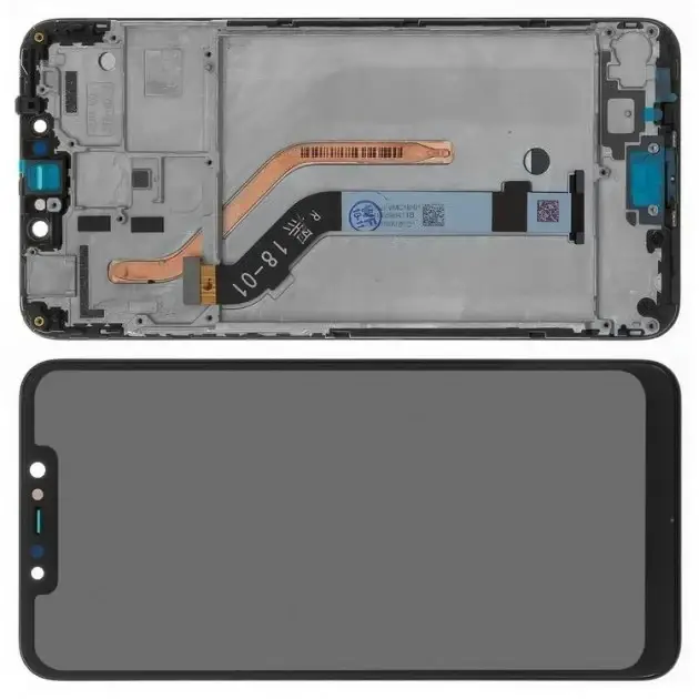 

Дисплей Xiaomi Pocophone F1, черный, с рамкой, оригинальный