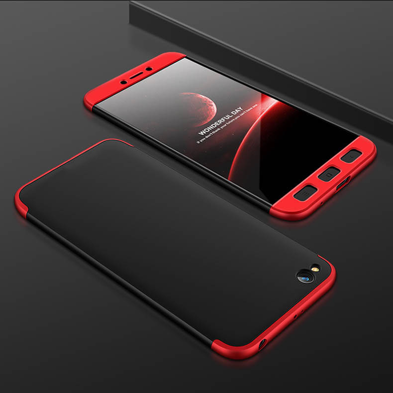 

Чехол GKK 360 для Xiaomi Redmi Go бампер оригинальный Black-Red
