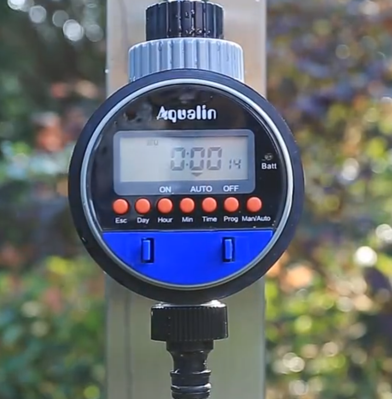 

Таймер полива электронный с шаровым клапаном AQUALIN YL21026