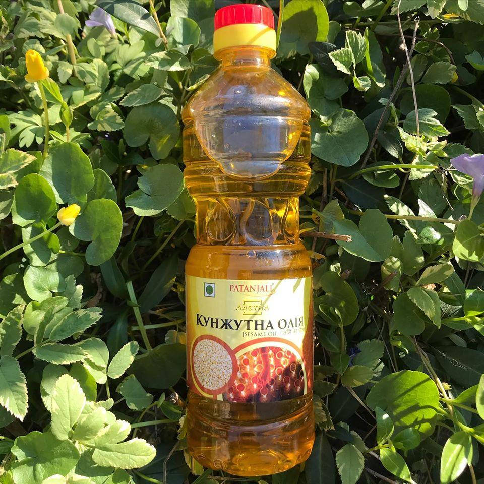 

Кунжутна олія Патанджалі, 500 мл. Масло кунжутное, Кунжутное масло, Sesam oil Patanjali, Аюрведа Здесь