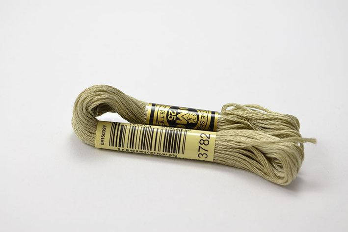 

Мулине DMC (ДМС) 3782 номер. Нити для вышивания, Франция, оригинал.