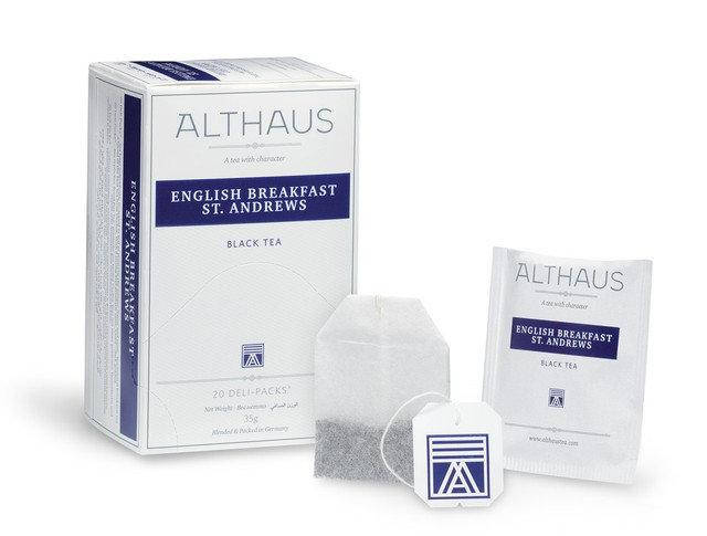 

Чай для чашки Althaus English Breakfast 20x1.75g (12) черный байховый