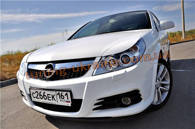 

Реснички на фары для Opel Vectra C 2002-2008, Черный
