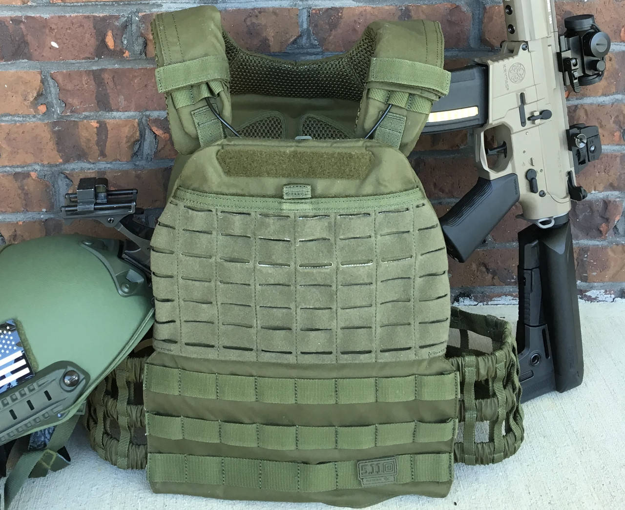 

5.11 Tactical TacTec Plate Carrier - Ranger Green