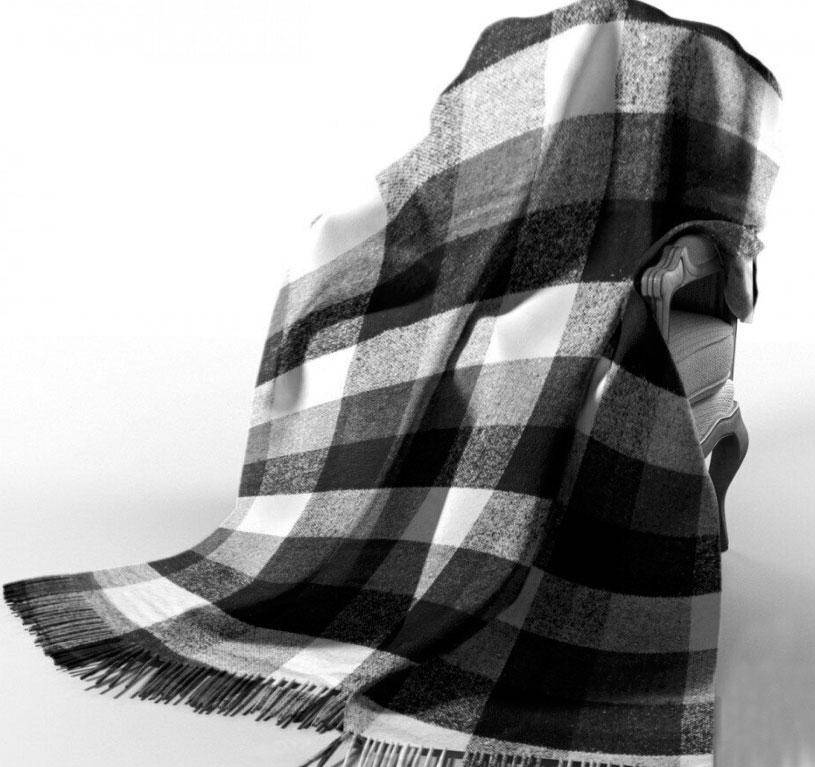 

Плед Vladi Palermo 140х200см., Разные цвета