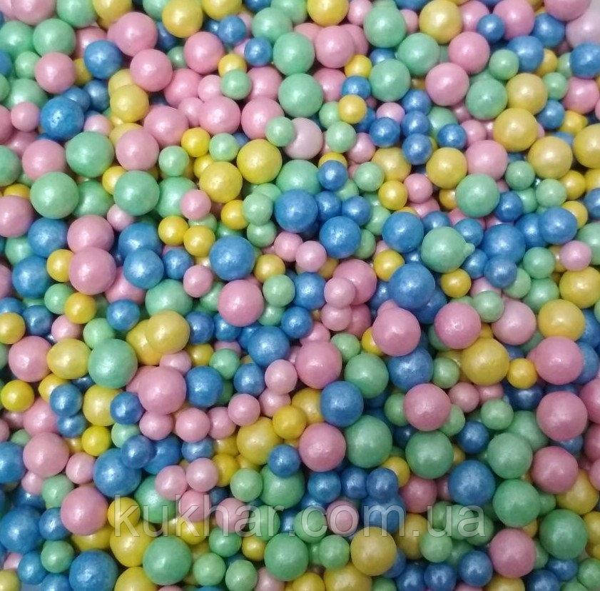 

Посыпка кондитерска "Жемчужина Радужная" 50г