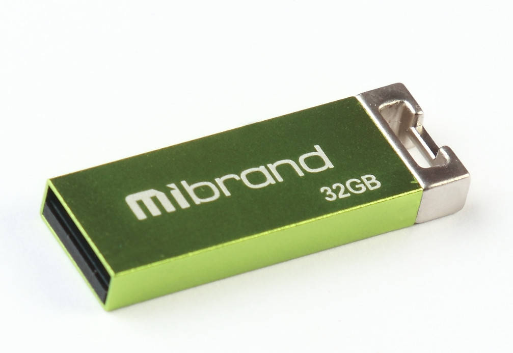 

USB Флешка на 32 Гб | Флеш-накопитель Mibrand 32GB USB2.0 Сhameleon Green, Зелёный