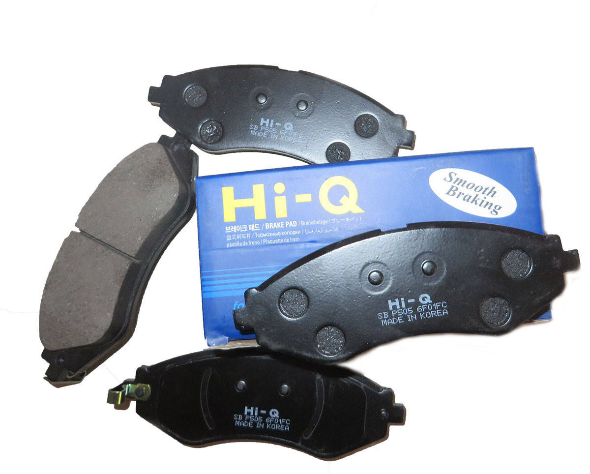 

Колодки тормозные Ланос 1.5, Матиз 0.8, передние Hi-Q, SP1086