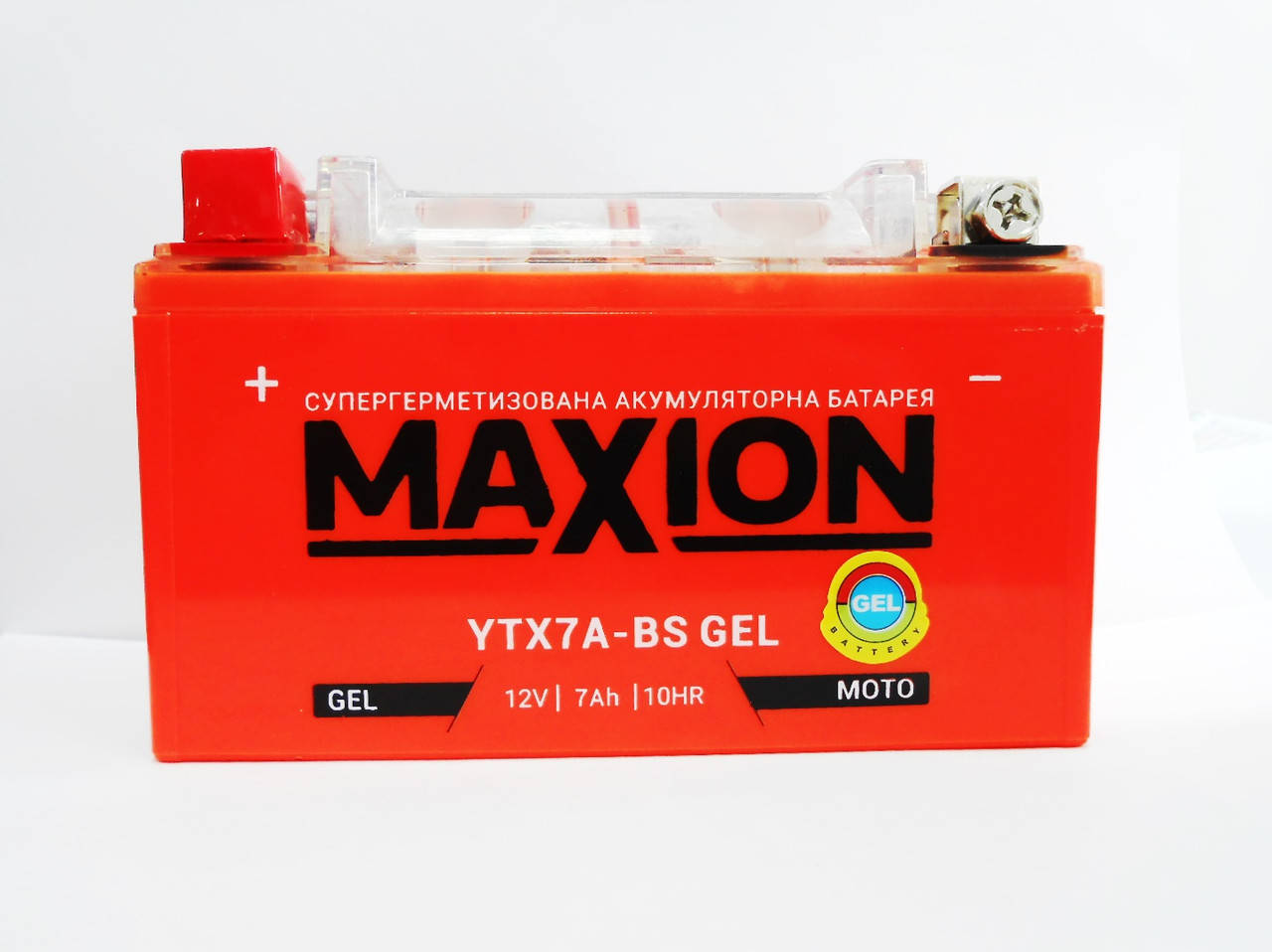 

Аккумулятор МОТО GEL 12V 7Ah