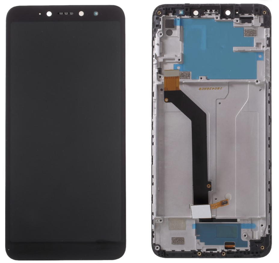 

Дисплей (экран) для Xiaomi Redmi S2 (Redmi Y2) + тачскрин, черный, с передней панелью
