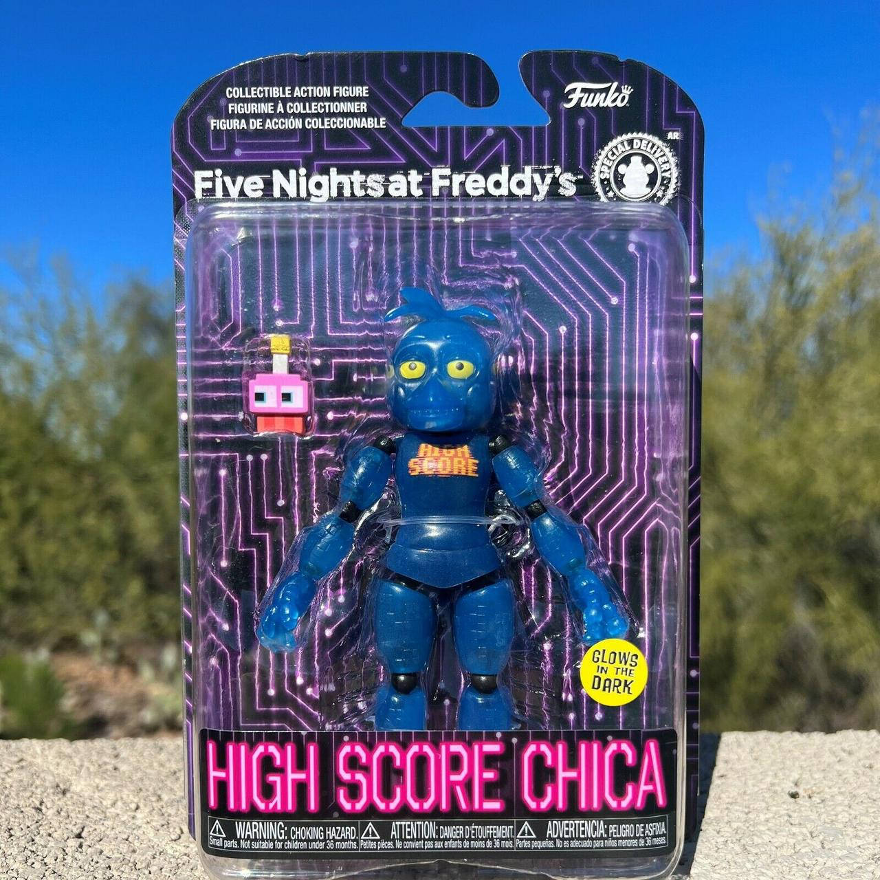 

Фанко шарнирная фигурка Чика светящаяся в темноте Funko High Score Chica