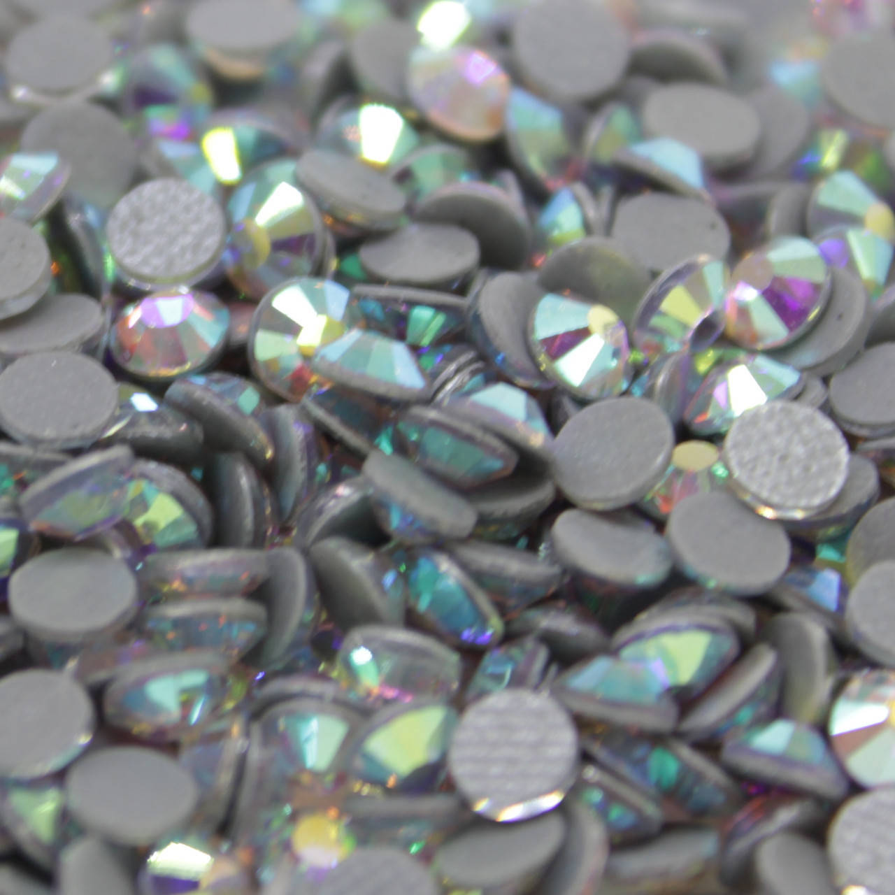 

Cтразы ДМС+ .Crystal AB(HF) ss20(5mm).Горячая фиксация.Цена за 100шт
