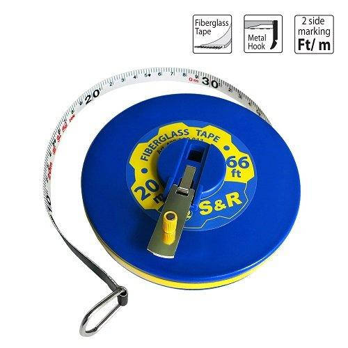 

Рулетка S&R Fiberglass Tape 20 м х 13 мм 422920013