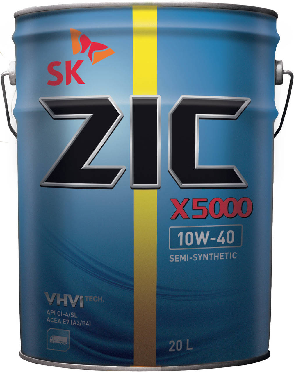 

Моторное масло ZIC X5000 10W-40 20л (в пластиковой таре)