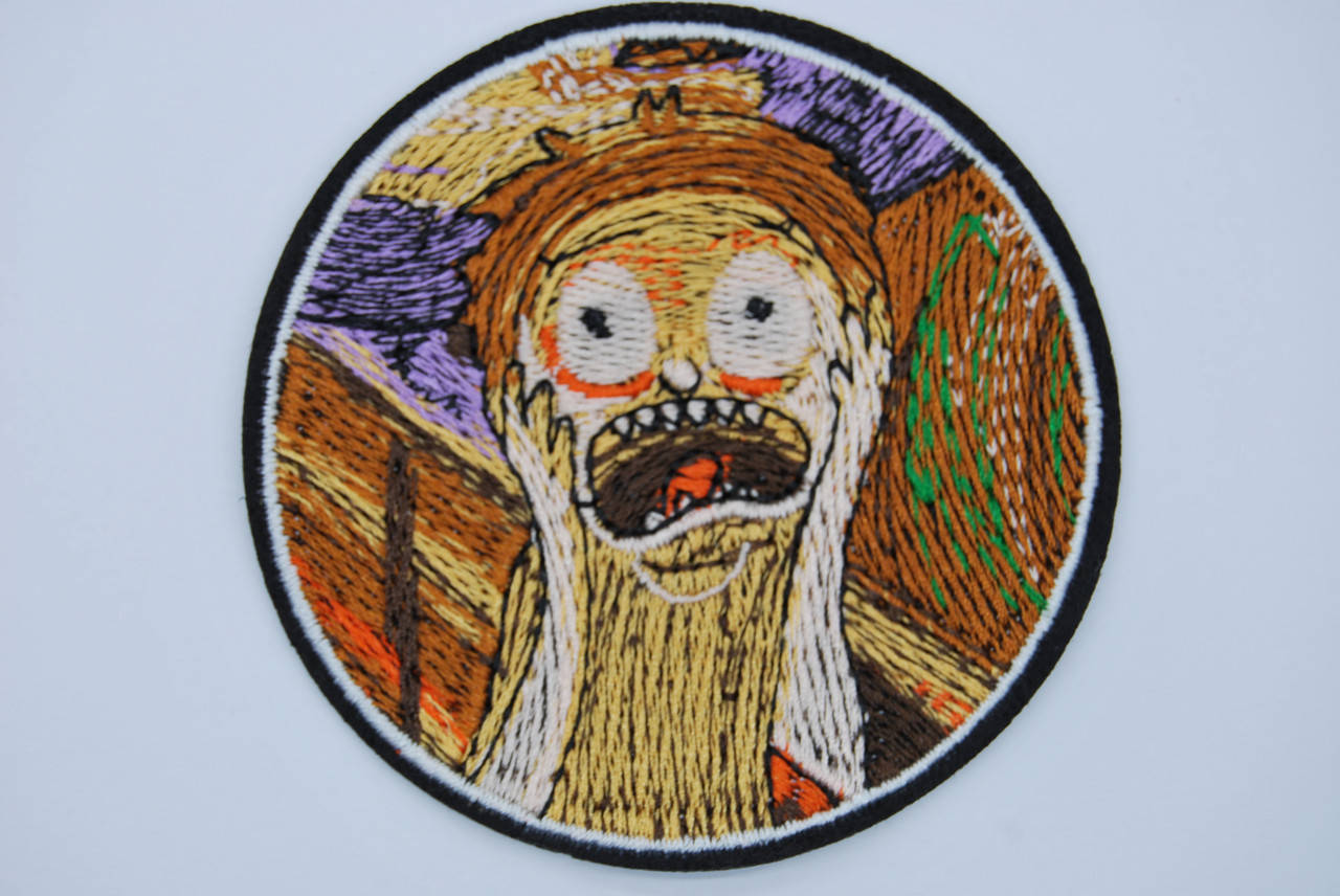 

Нашивка на одежду "Ужас", Термонашивка, Шеврон