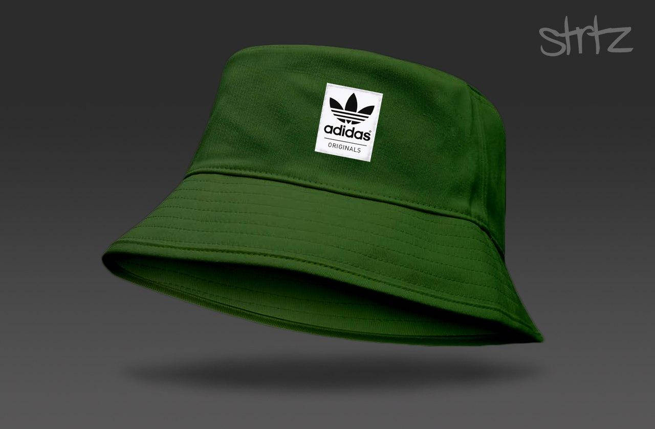 

Популярная зелёная панама Адидас