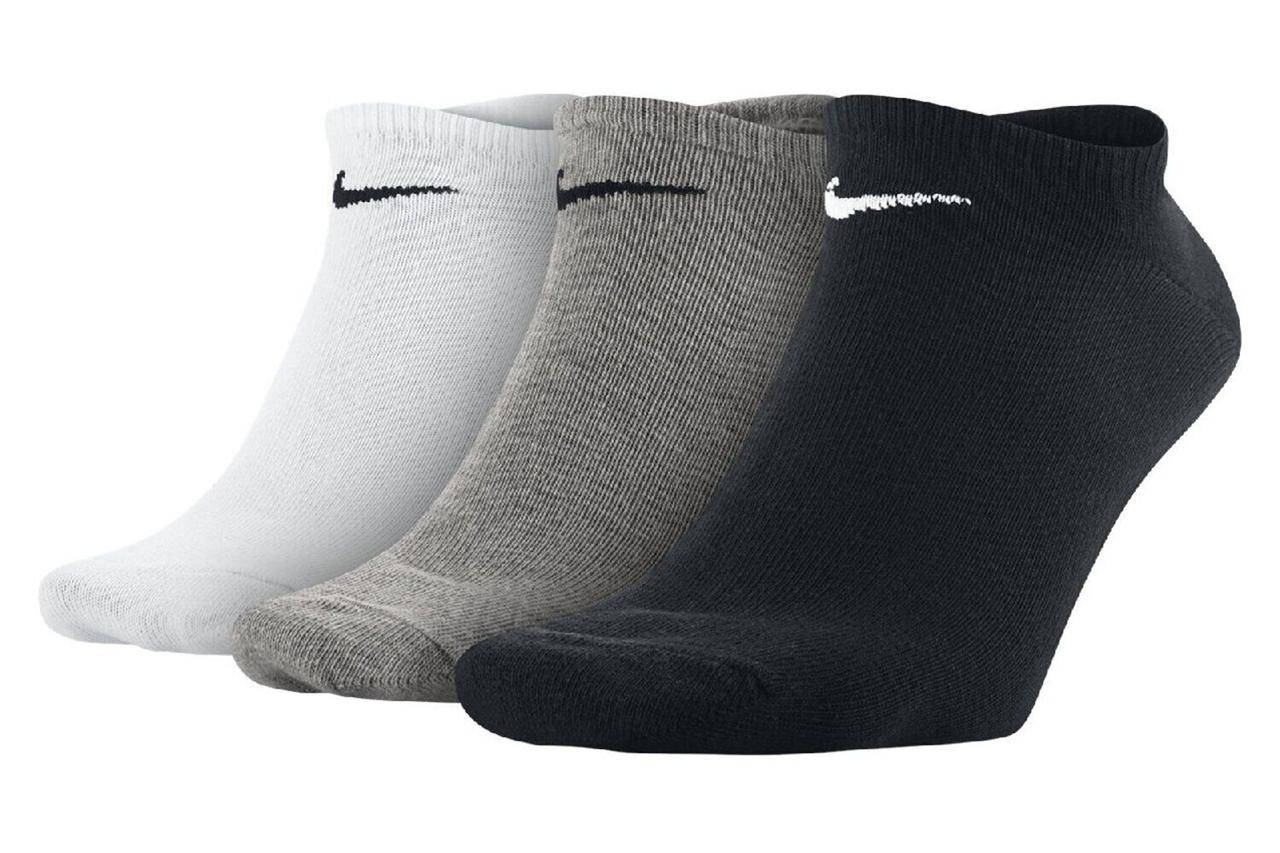 

Носки Nike Lightweight Socks 3 пары для спорта и на каждый день (SX2554-901), Разные цвета