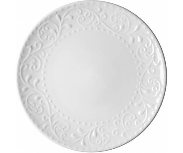 

Тарілка обідня Ardesto Olbia White 26 см., кераміка, Белый