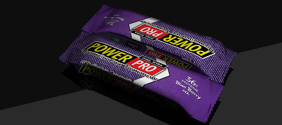 

Протеиновый батончик Power Pro (36%), вкус Блакитна Ягода, глазированный, 60 гр