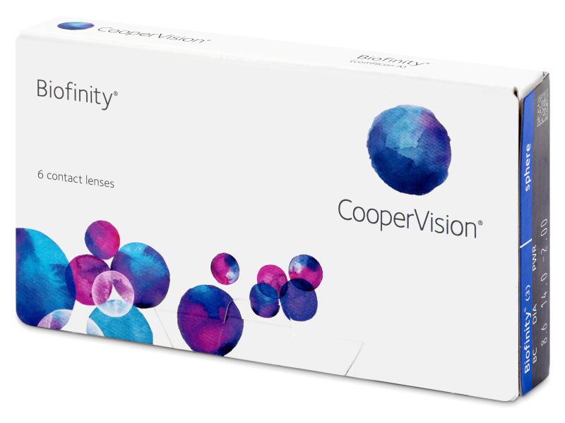 

Контактные линзы Biofinity (6шт.)