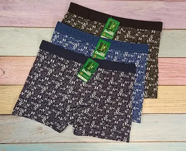 

Трусы боксеры мужские удобные, р. 3XL(48-50), Разные цвета