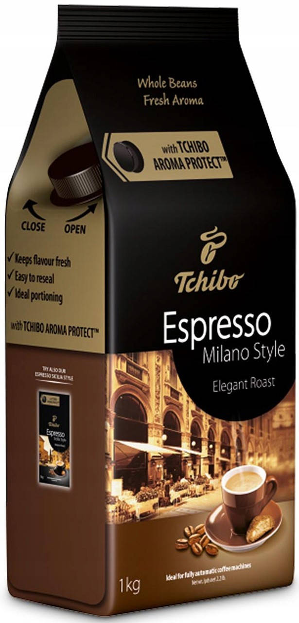 

Кофе в зернах Tchibo Espresso Milano Style 1 кг Германия