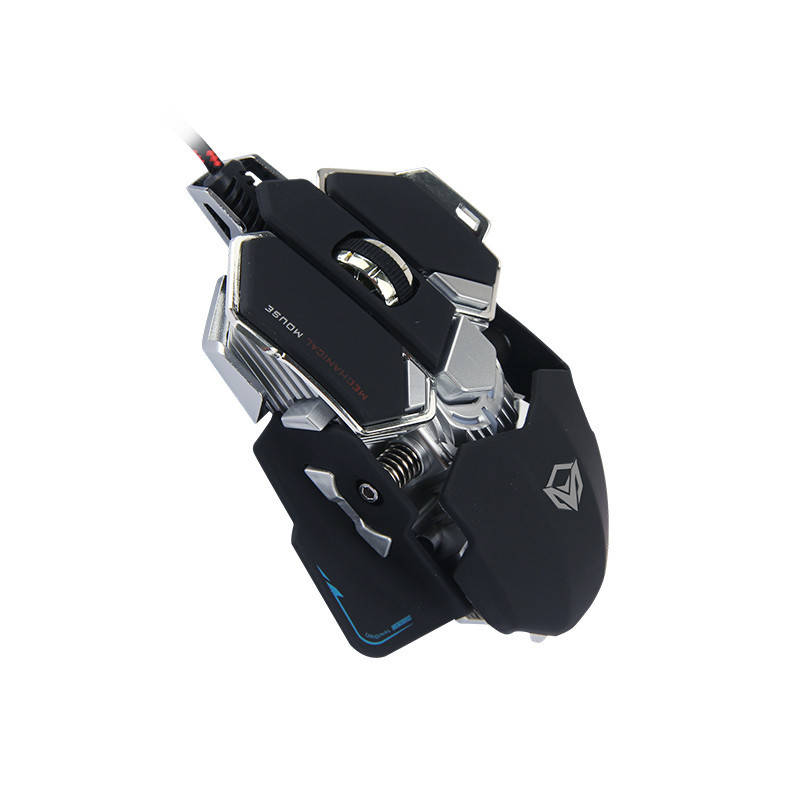 

Мышь проводная игровая Meetion Backlit Gaming Mouse RGB MT-M990S, черная, Черный