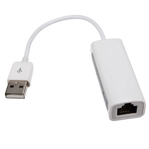 

USB сетевая карта RJ45 белая 10/100 мбит