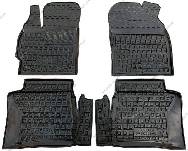 

Автомобильные коврики в салон Toyota Prius (ZHW30) (2009-2015) (Avto-Gumm), Темно-серый