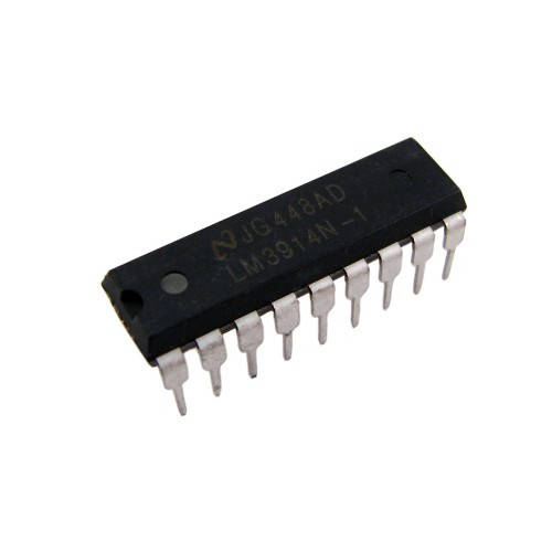 

Чип LM3914N-1 10ШТ LM3914 DIP-18, Драйвер LED индикаторов