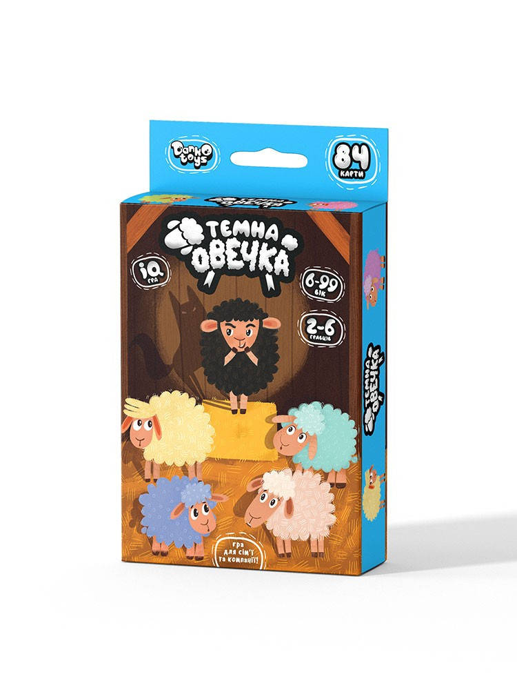 

Игра настольная Danko Toys «Темна овечка», TO-01-01U