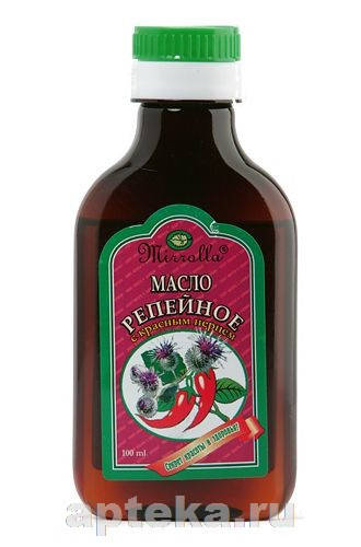 

Мирролла, ООО Репейное масло ⭐ с красным перцем 100мл /мирролла/ Репейное масло с красным перцем 100мл