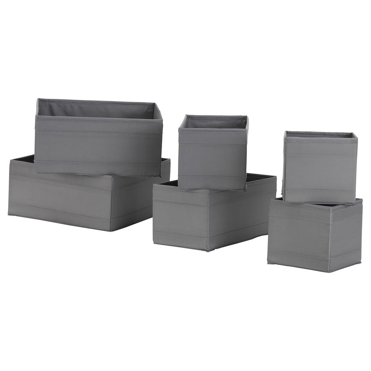 

IKEA Набор коробок SKUBB (ИКЕА СКУББ) 403.999.98, Серый