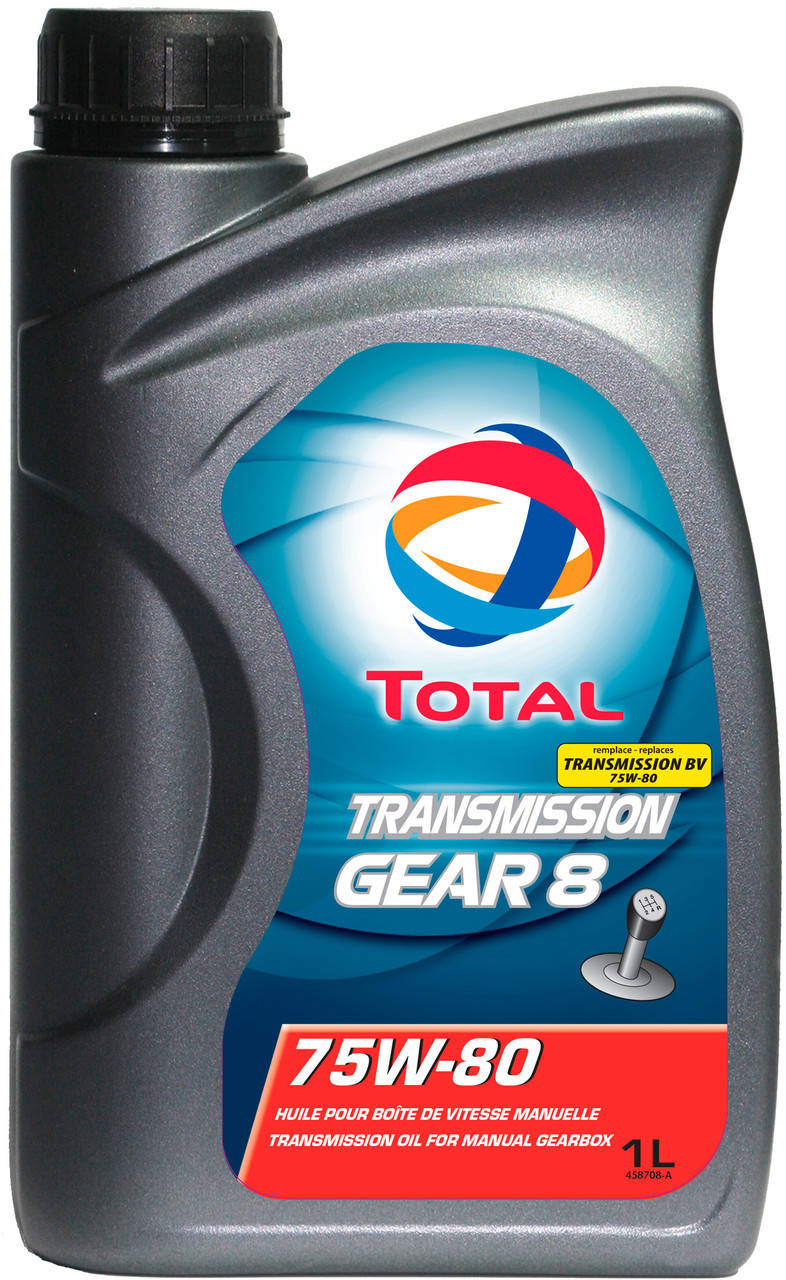 

Трансмиссионное масло в коробку КПП 75W-80 GL4+ Total Transmission Gear 8 (Пр-во Total ) 1л, 201278