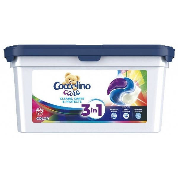 

Гель-капсулы Coccolino Care для детского белья, 29 шт